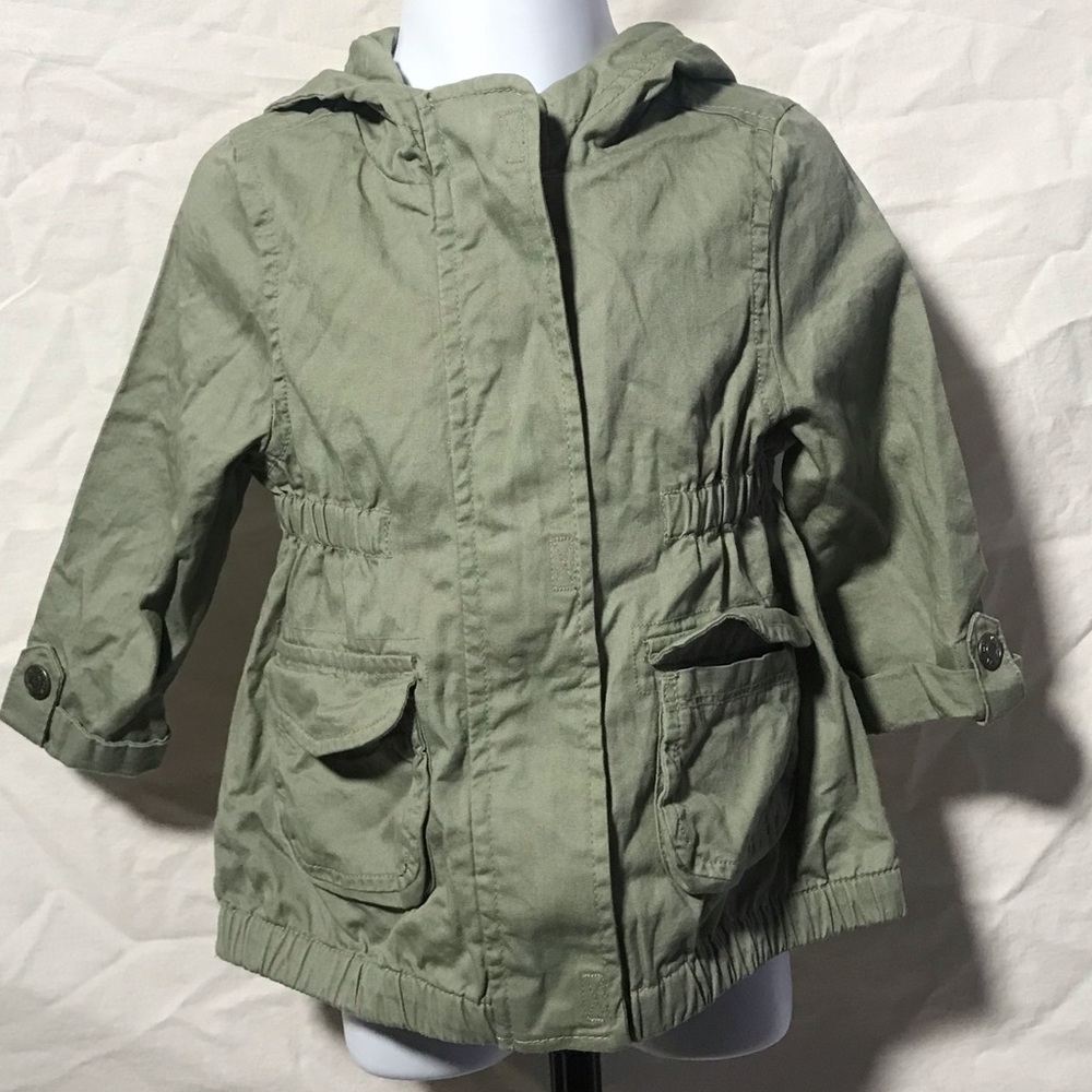 old navy olive green utility jacket